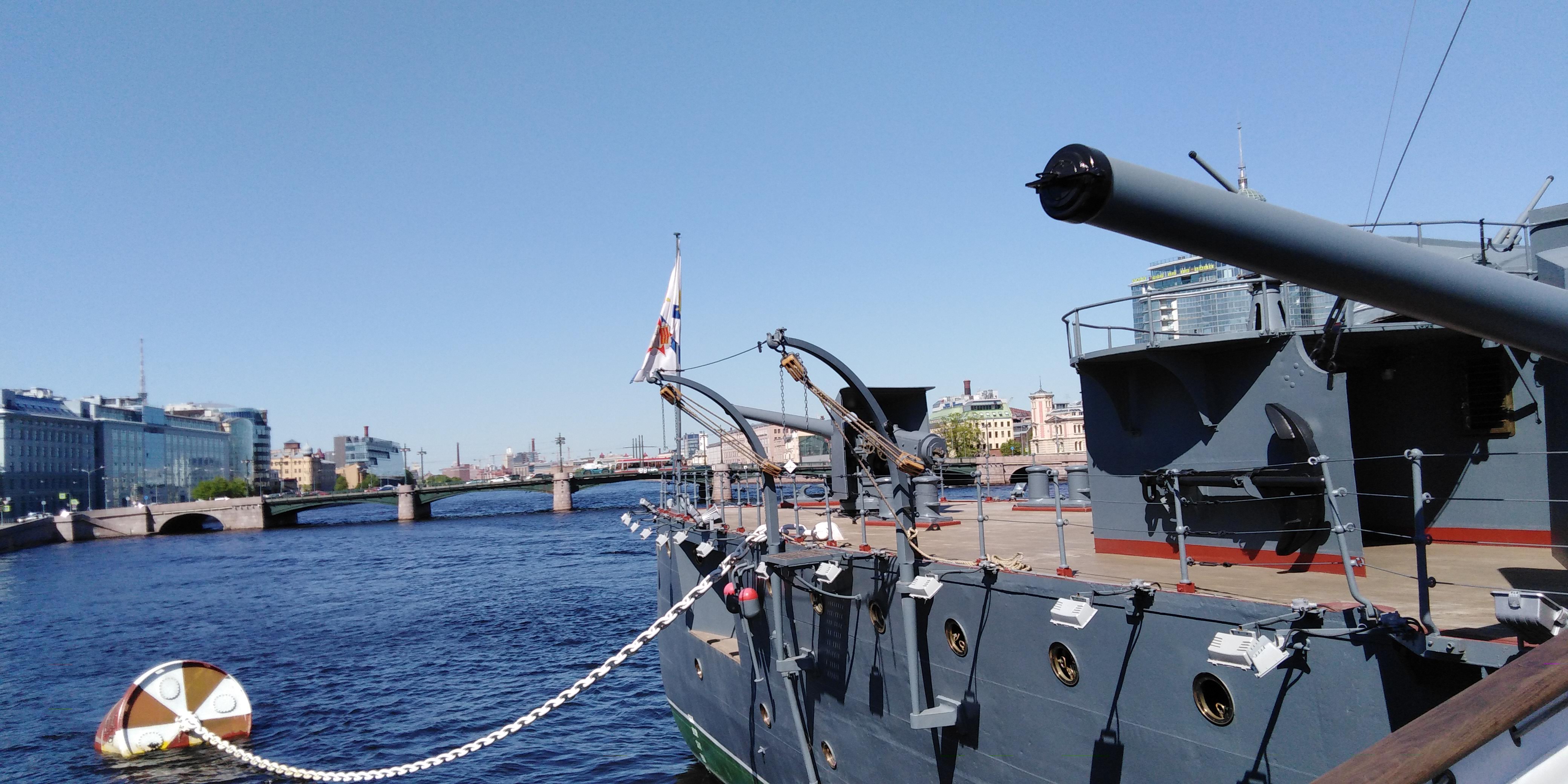 История корабля. Крейсер Аврора